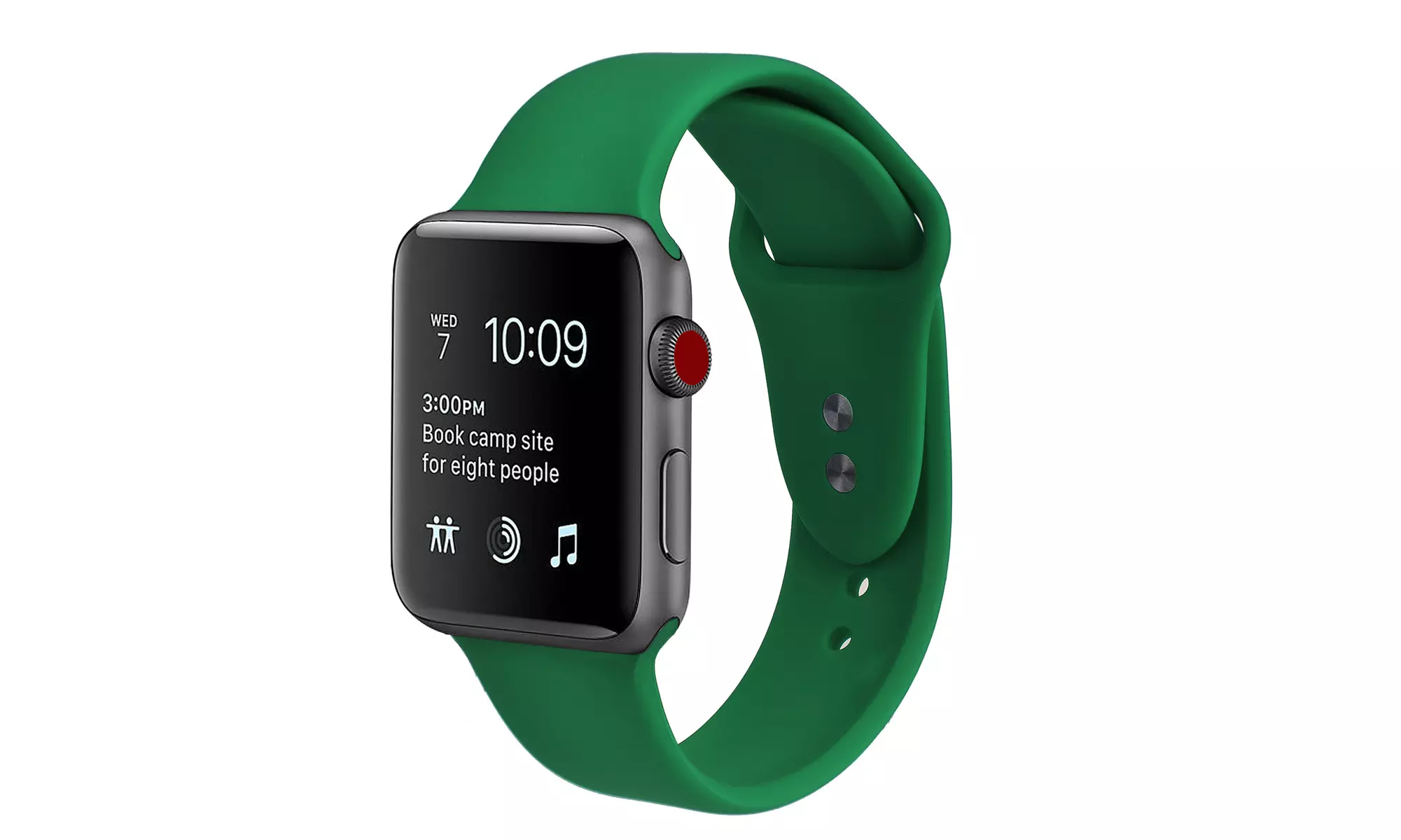 Silicone Sport Replacement Band for Apple Watch Series 1-7 & SE