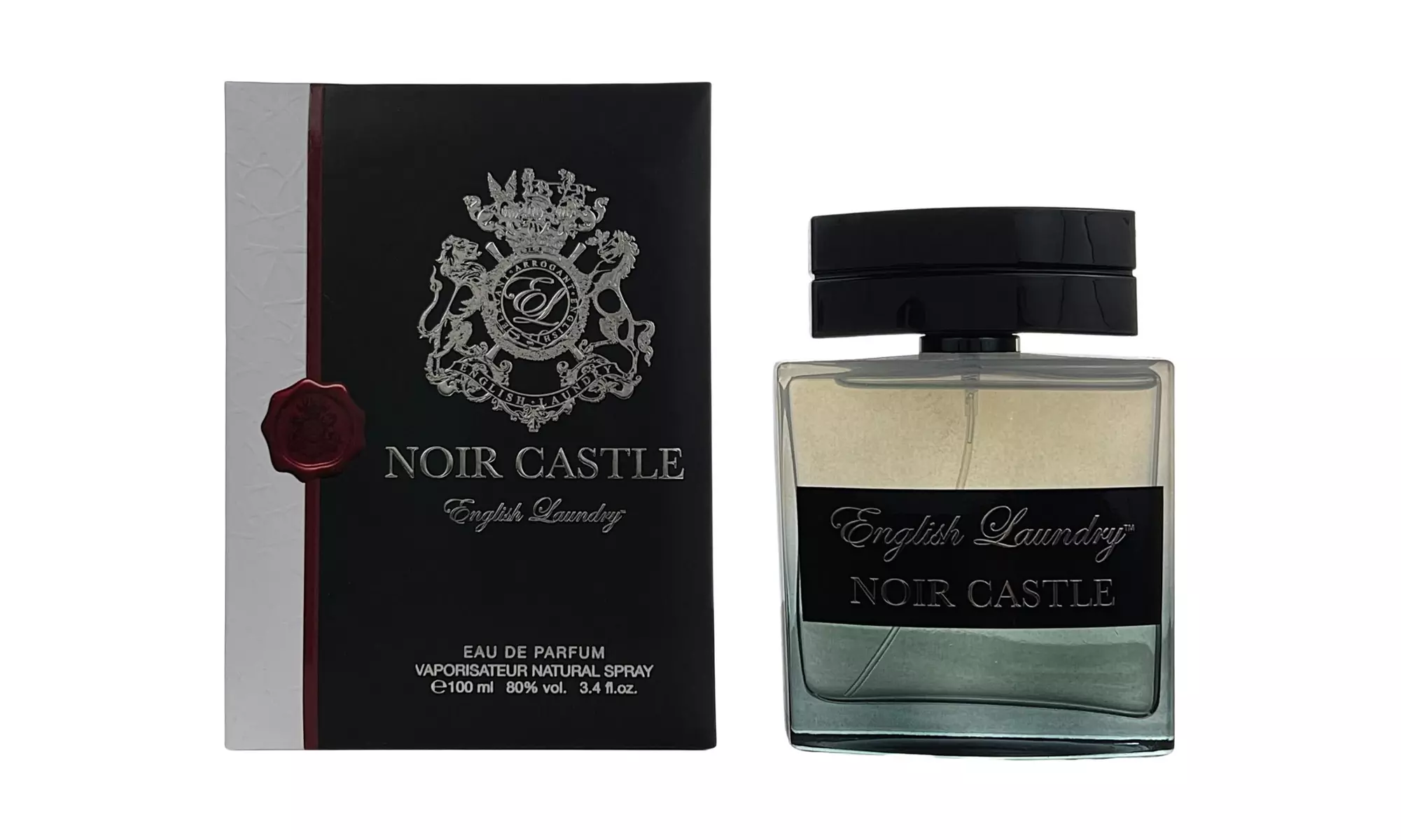 English Laundry Noir Castle Eau De Parfum for Men 3.4 oz / 100 ml - Spray - Second Medium