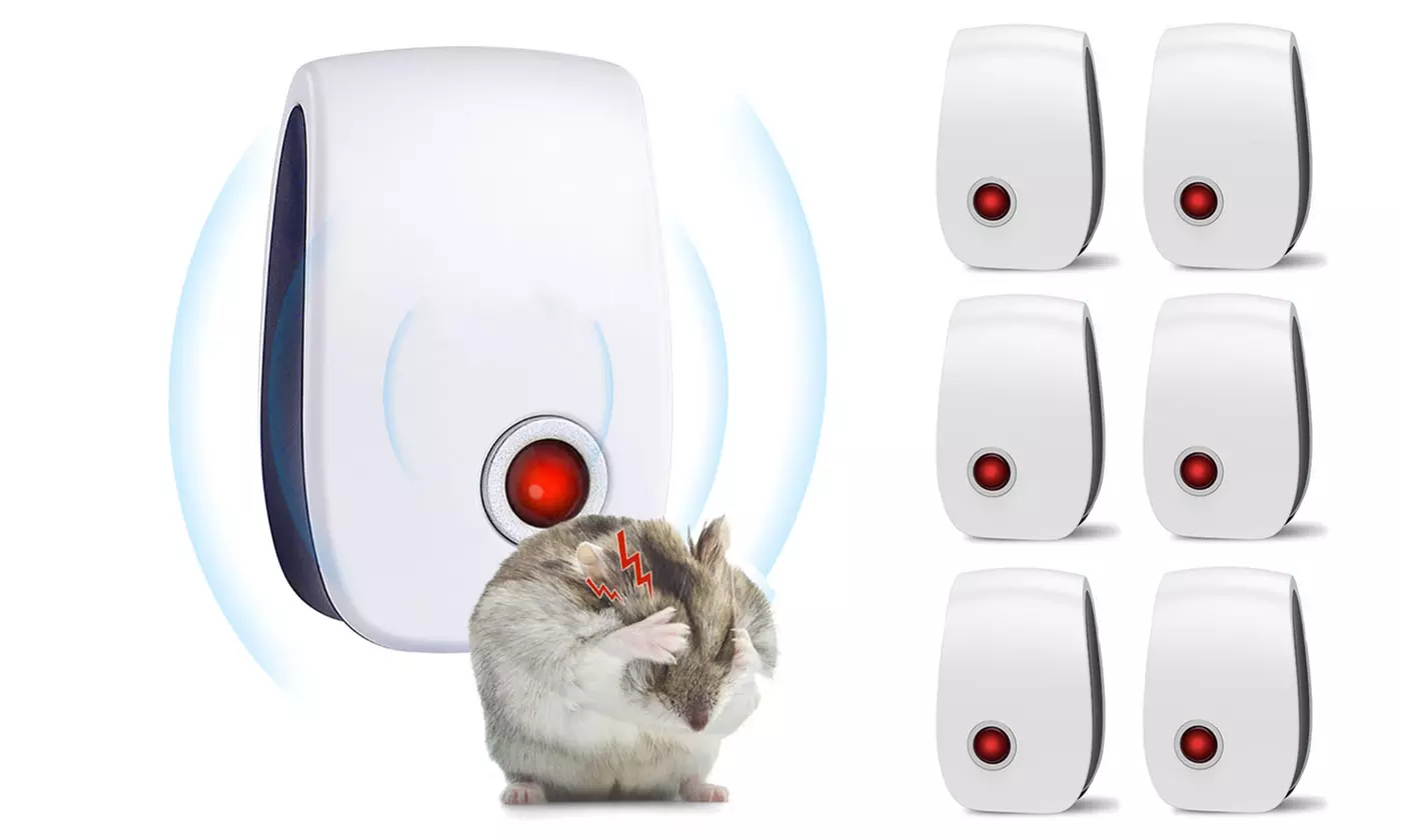 3 pcs Ultrasonic Repeller Home Bed Bug Mites Spider Defender - Primary Image