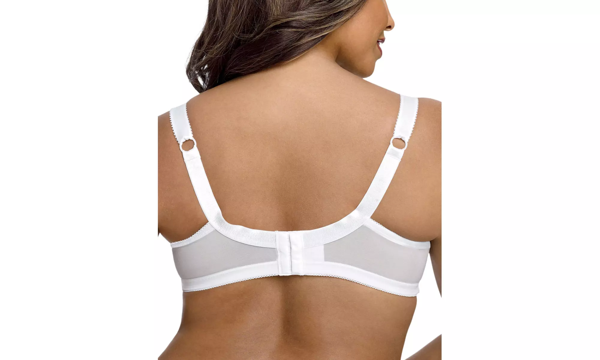 Just My Size Women's Comfort Lace Hidden Shapers Bra - Second Medium