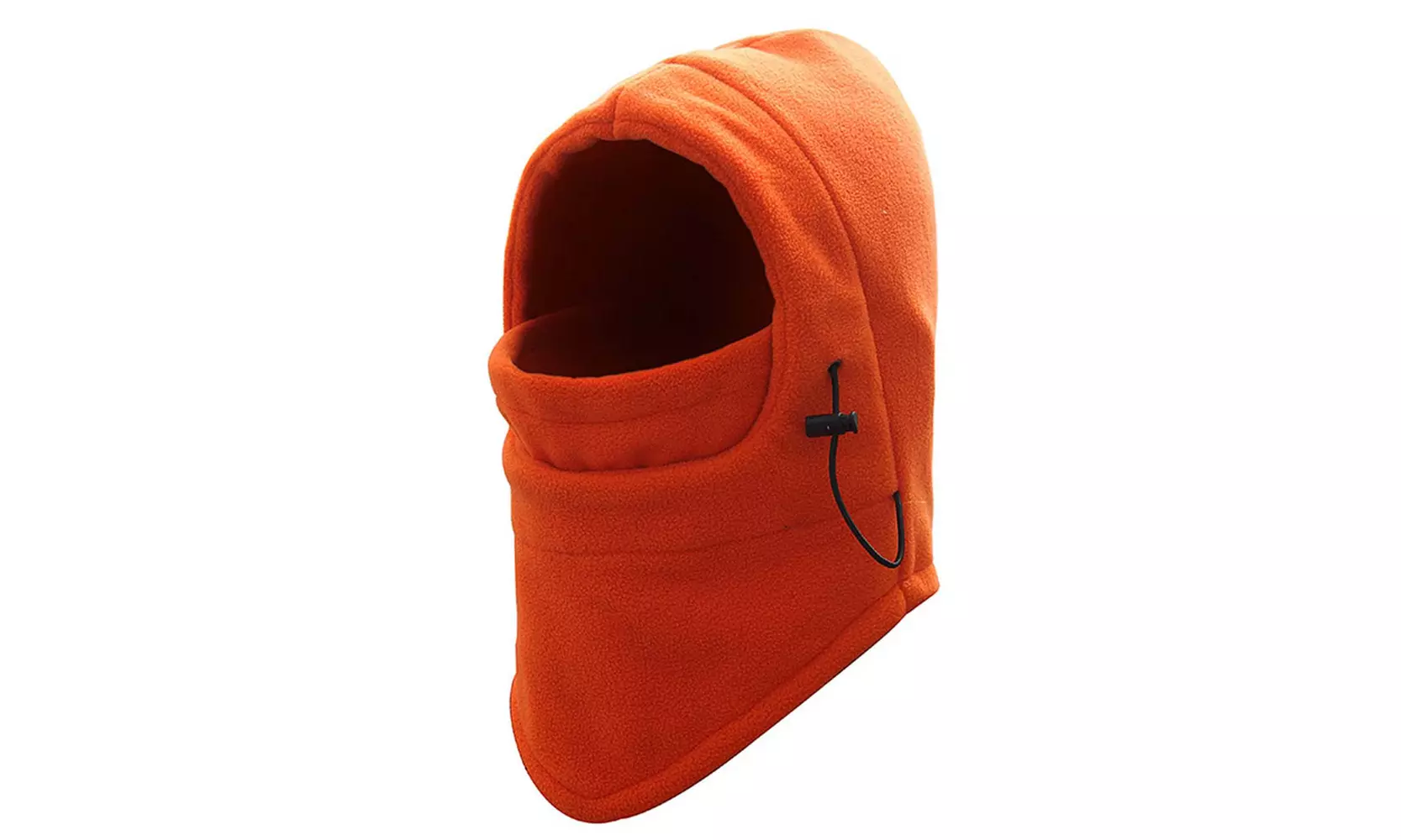 Adjustable Multi Use Fleece Cover up Mask with Hood - Second Medium