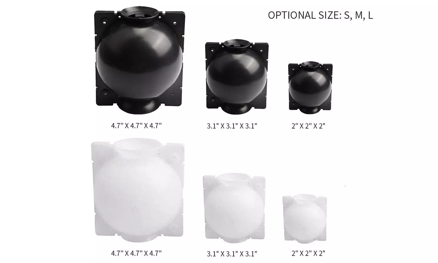 3 Pack High Pressure Plant Rooting Device Growing Ball Box