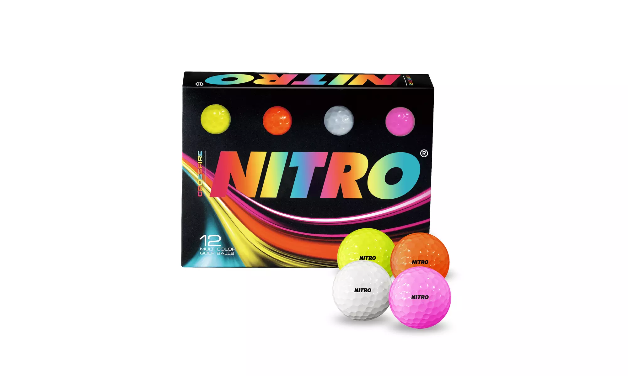 Nitro Crossfire 72 Ball Case Pack / New - Primary Image