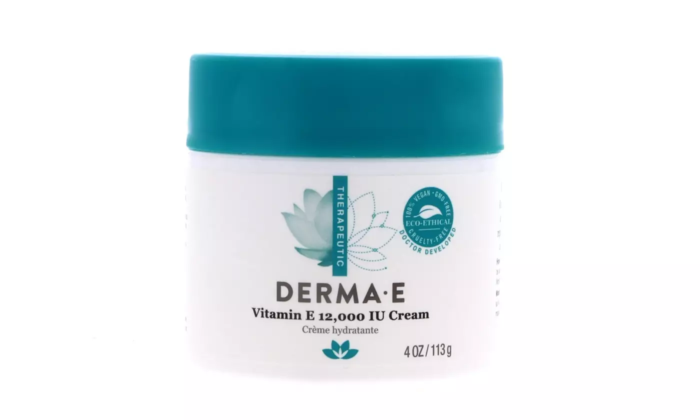 Derma-E Vitamin E 12,000 IU Cream, 4 oz - Primary Image