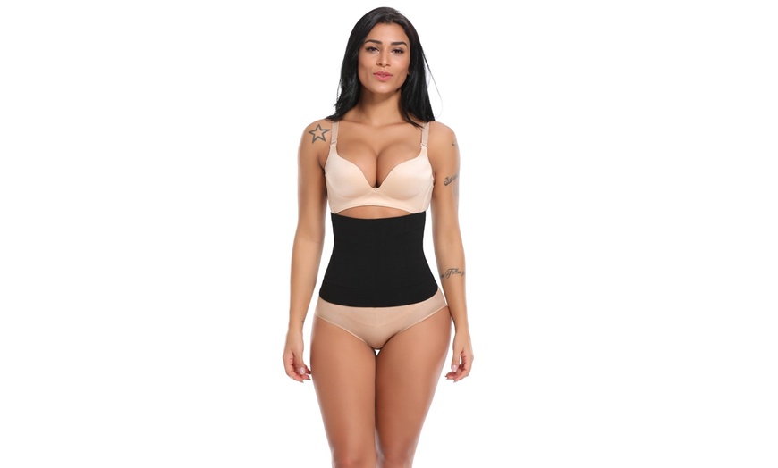 Image 1: Women Seamless High Waist Trainer Slimming Belt Body