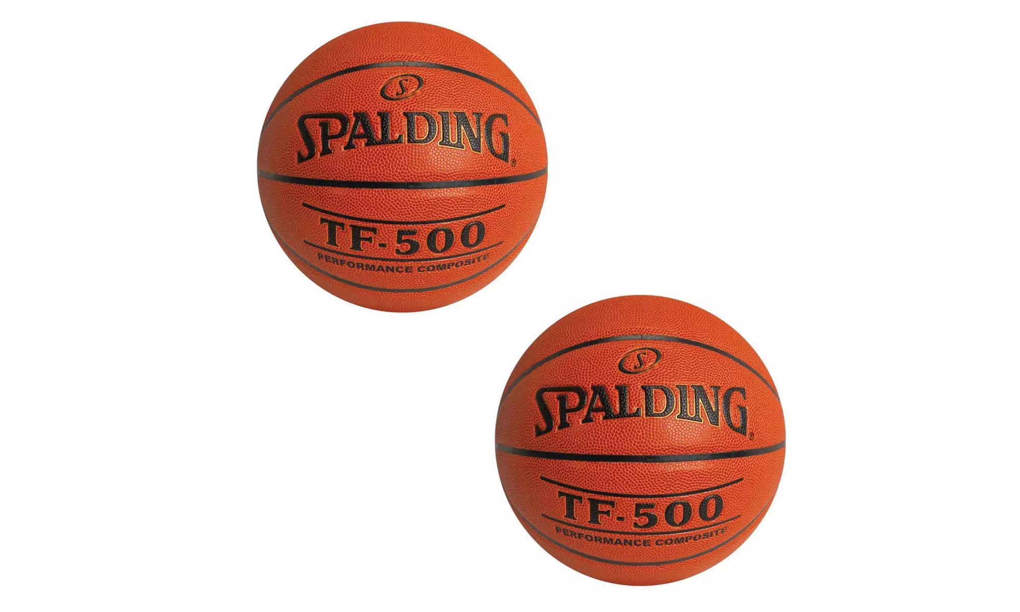 Spalding TF-500 Performance Composite Basketball (28.5in., 2-Pack) - Primary Image
