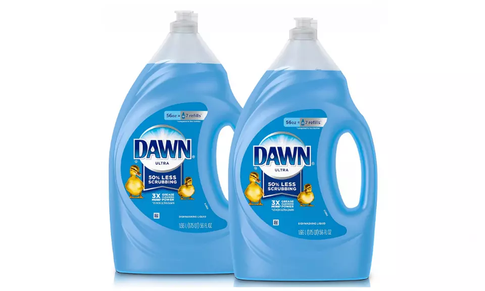 Dawn Ultra Dishwashing Liquid Dish Soap, Original Scent, 2 count, 56 oz. - Primary Image