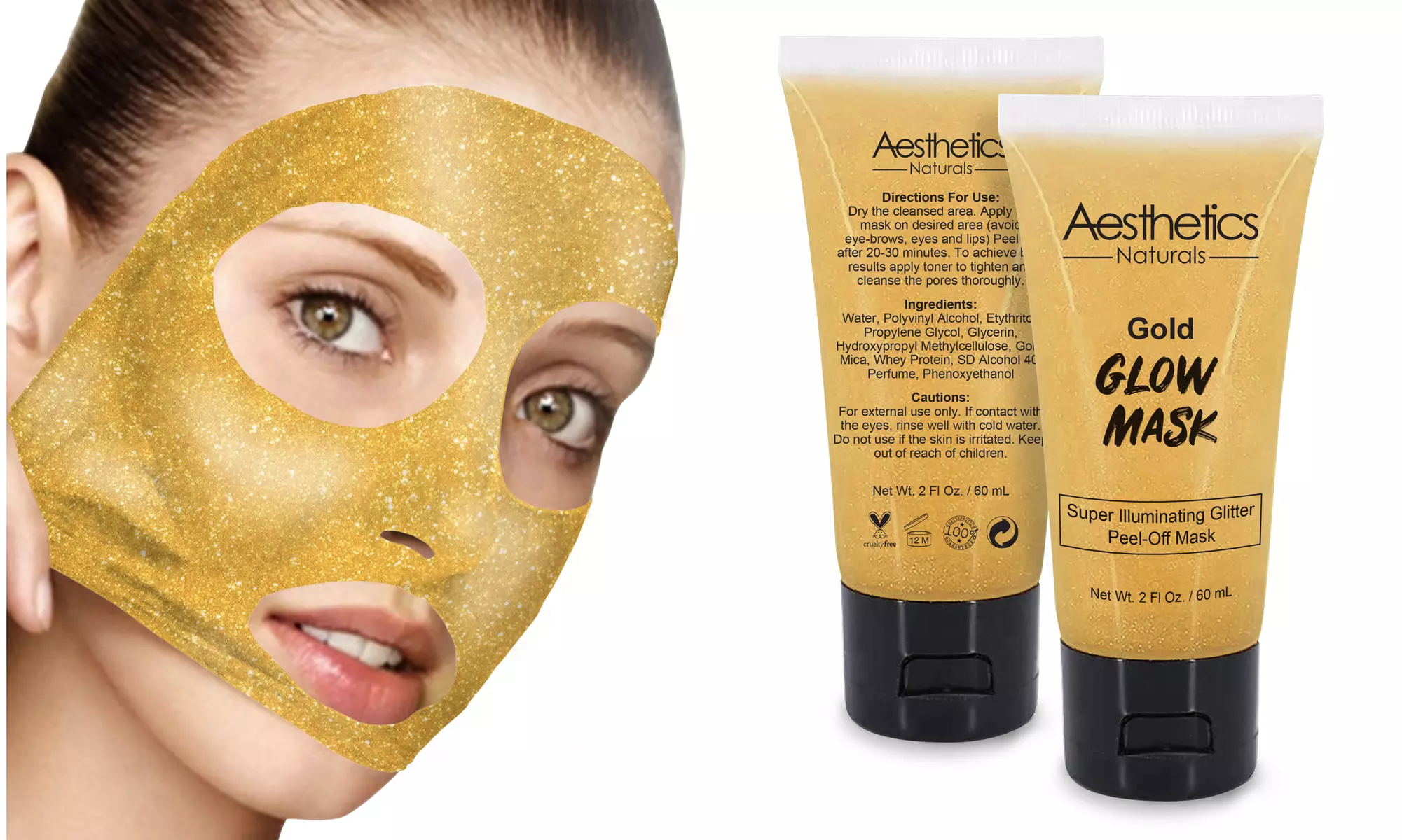 Aesthetics Peel-Off Facial Mask (1,2,3-Pack)