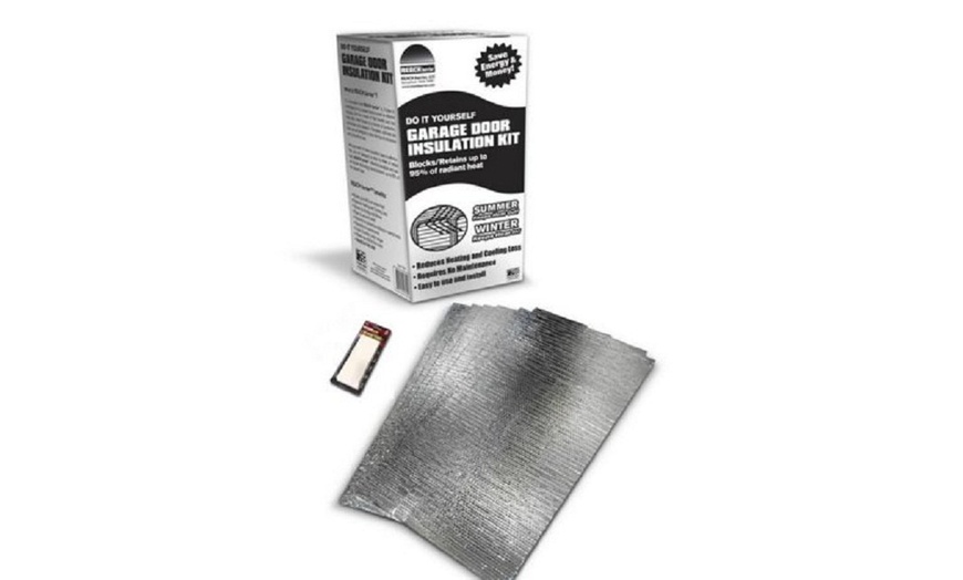 reach garage door insulation kit