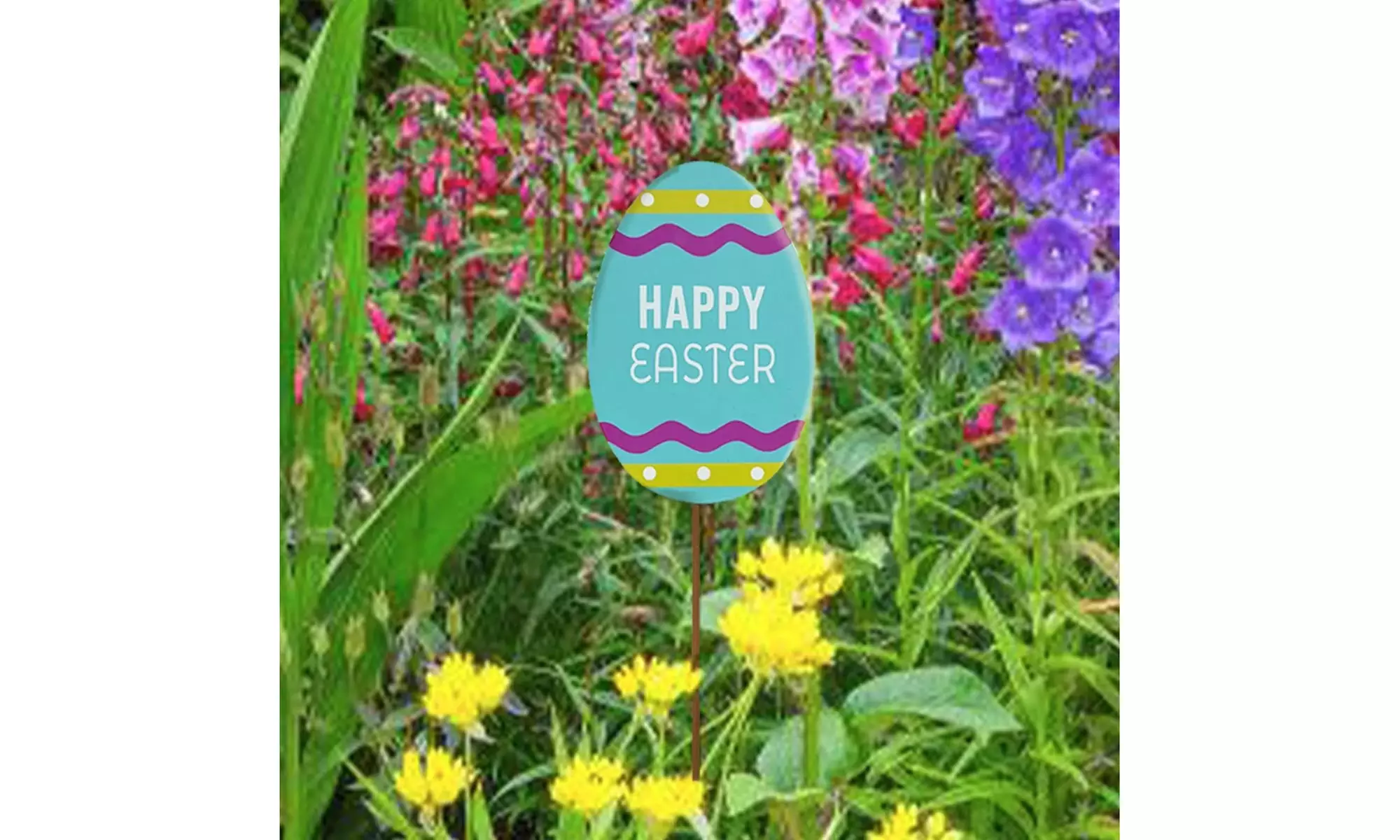 Easter Yard Stakes, Perfect Festive Outdoor Decor for Garden