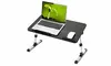 iMounTEK Adjustable Foldable Laptop Table Stand with Height & Angle Adjustments