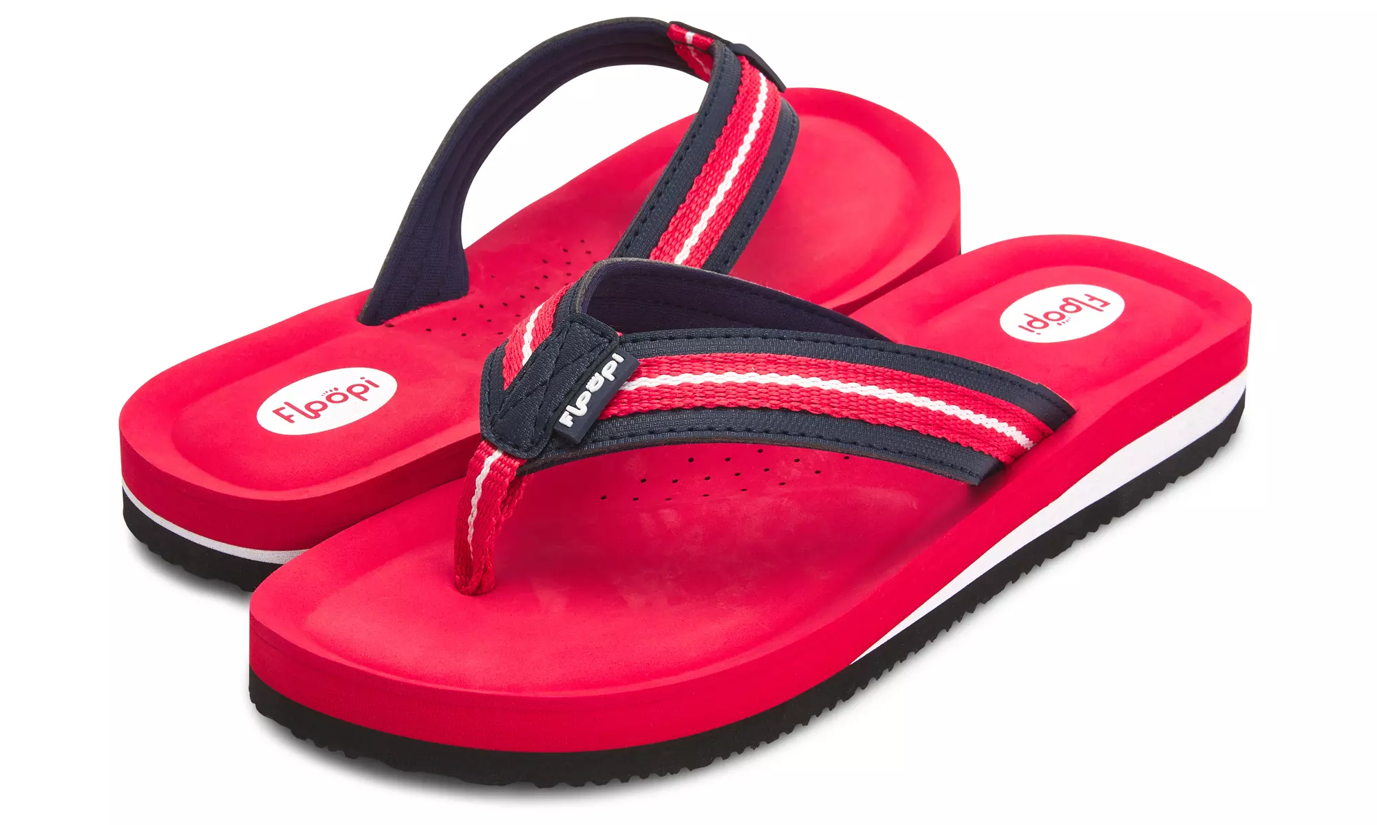 Floopi Women's Molded Cushion Thong Flip Flop Sandals