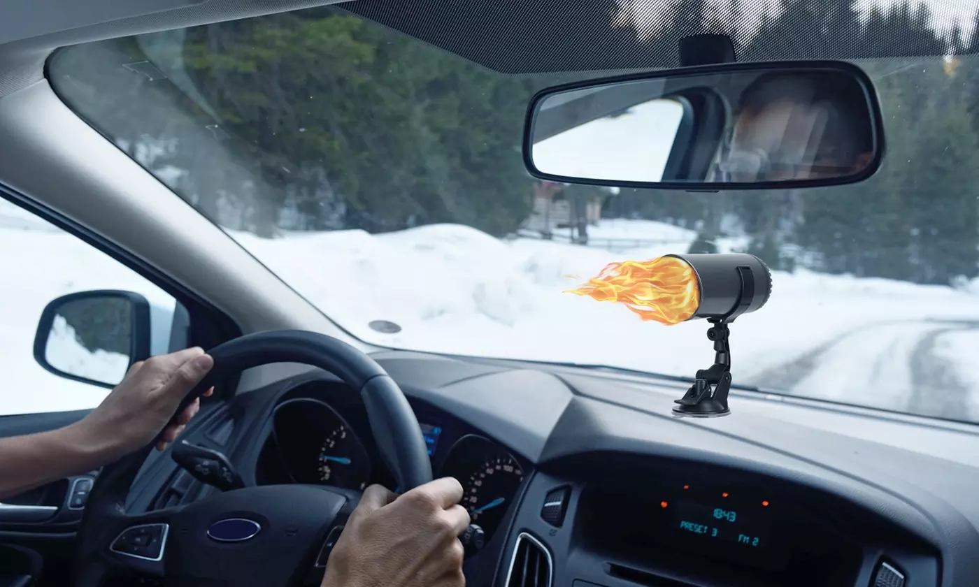 iMounTEK 2-in-1 Car Windshield Heater Defroster Defogger Demister & Cooling Fan