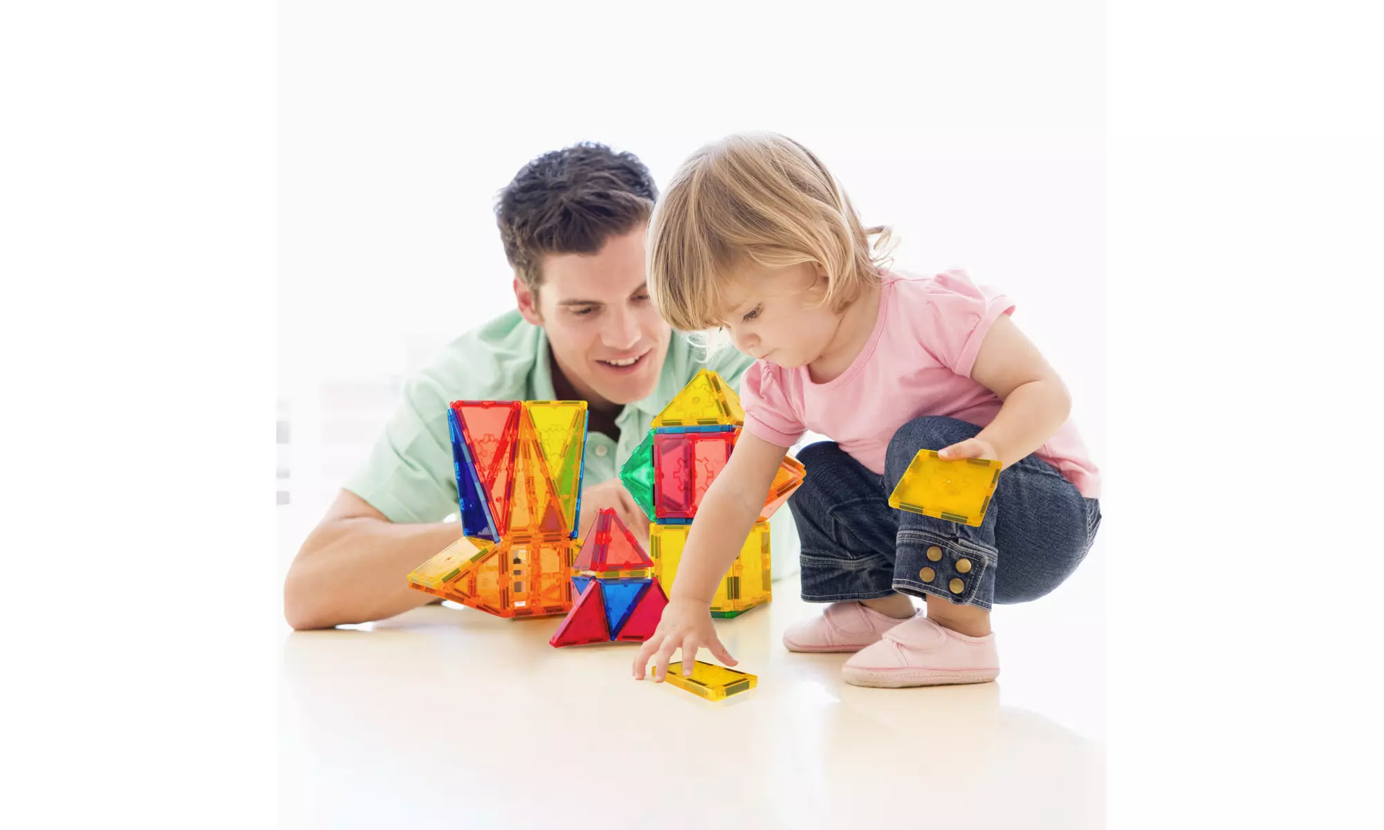 Tytan Magnetic Tiles 220-Piece Stem Building Set