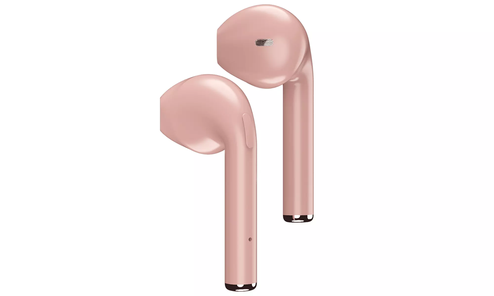 Bluetooth WIreless Sound Mates Earbuds High def sound by Tzumi - Rose Gold - Primary Image