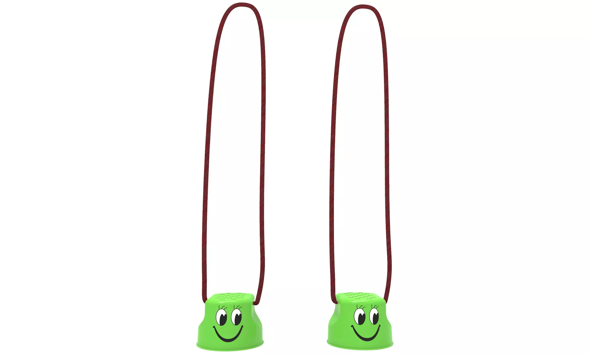 Cup Walking Stilts Toy with Adjustable Rope by Hey! Play! - Primary Image