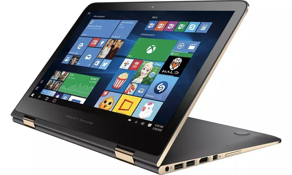 HP Spectre x360 13.3" 2-in-1 Touchscreen Laptop with Intel Core i7 CPU, 16GB RAM, and 512GB SSD (Refurbished) - Primary Image