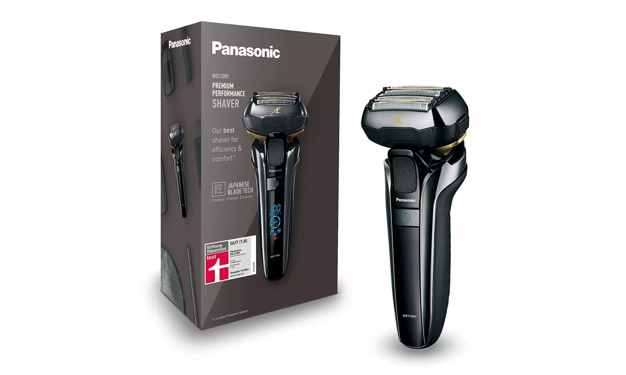 Panasonic ES-LV6Q Premium Razor with 5 Scissors Elements, Wet & Dry - Primary Image