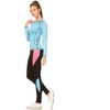 Image 2: Color Block Melange 2-Piece Set (Active Bra, Legging)
