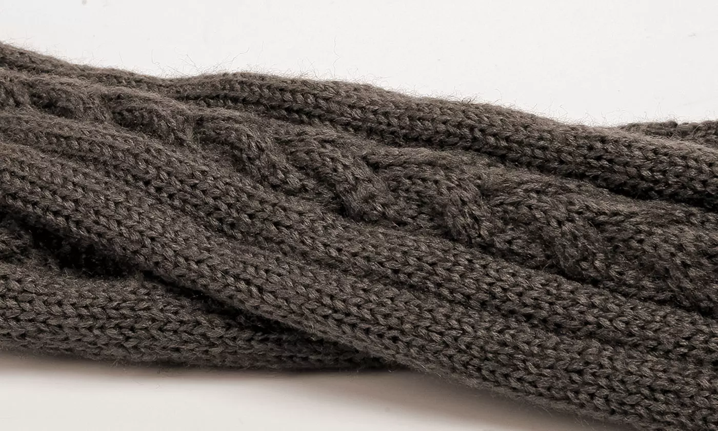Women's Cable Knitted Thigh High Boot Socks Extra Long Winter Leg Warmers