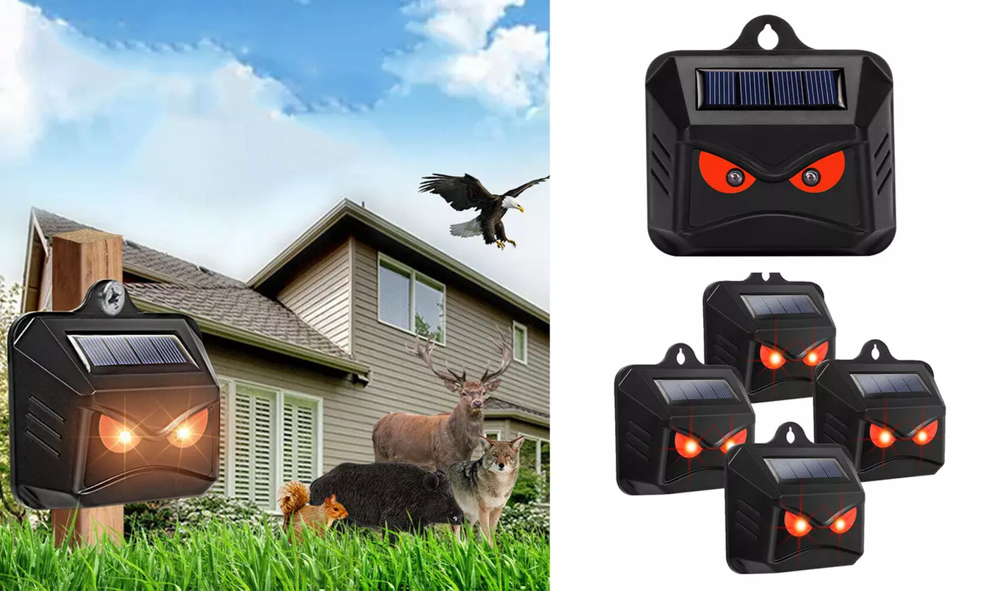 ItBelongs2U Solar Ultrasonic Animal Repeller Skunk