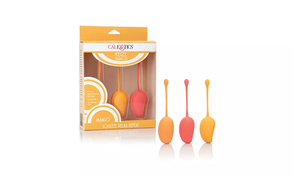 Kegel Training Set - Mango - Primary Image