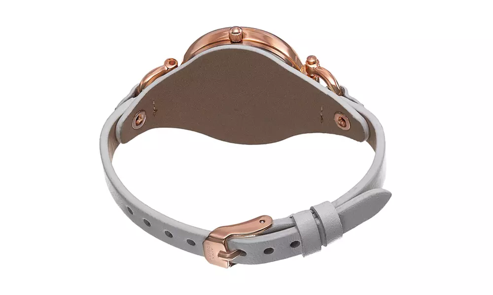 Akribos XXIV Ladies Quartz Thin Strap Bracelet Watch AKGP761