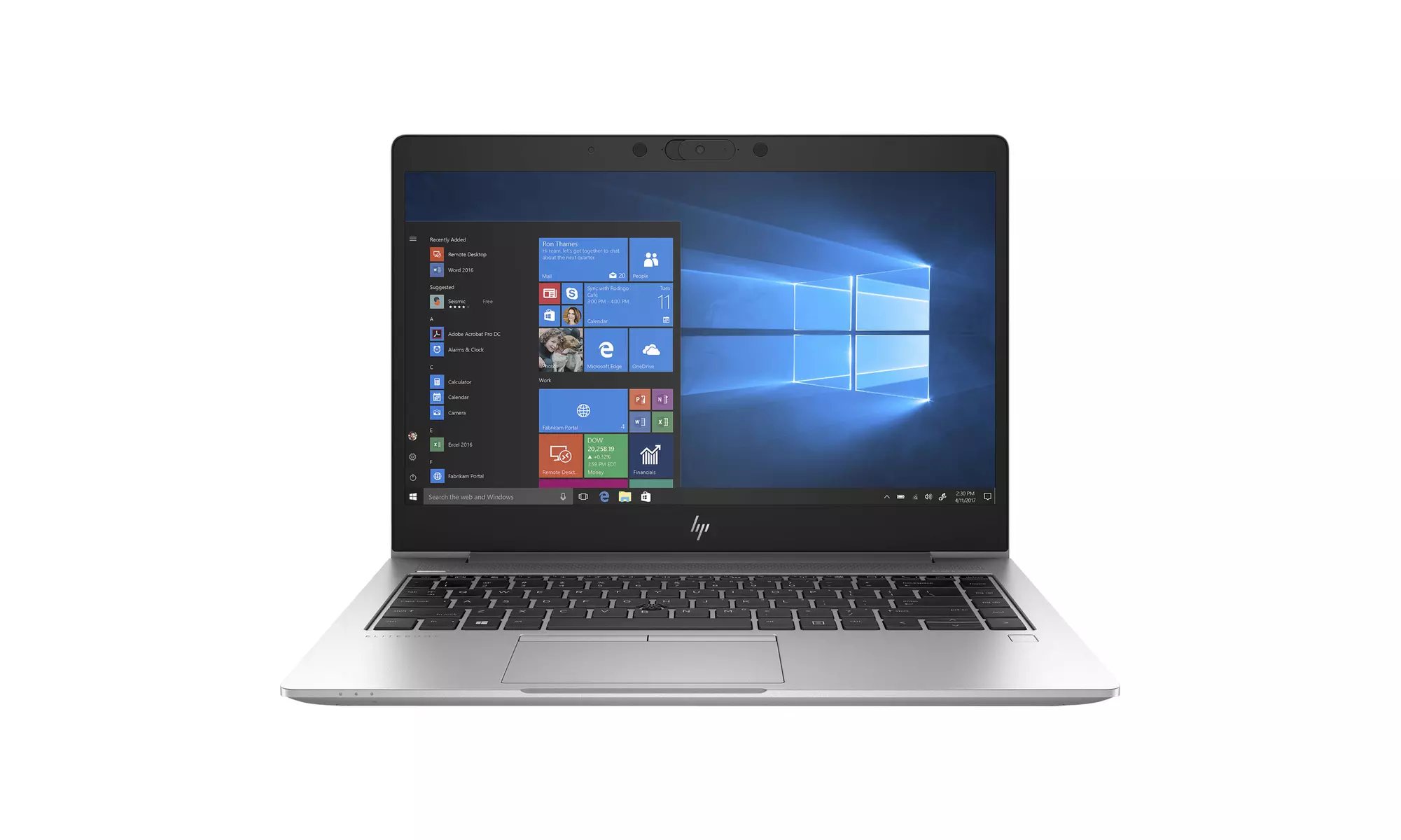HP Elitebook 745 G6 14" AMD Ryzen 4.0GHz 8GB 256GB SSD W10P - Refurbished - Primary Image