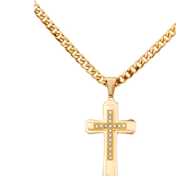 rocawear stainless steel cross