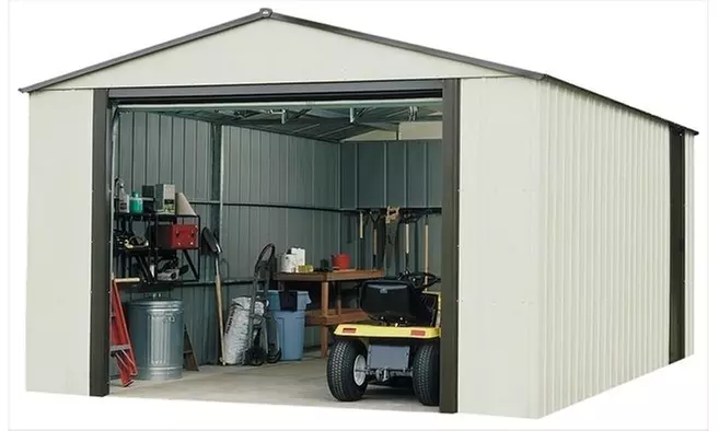 Arrow Shed VT1431 Vinyl Murryhill 14 x 31 ft. Storage Building - Second Medium