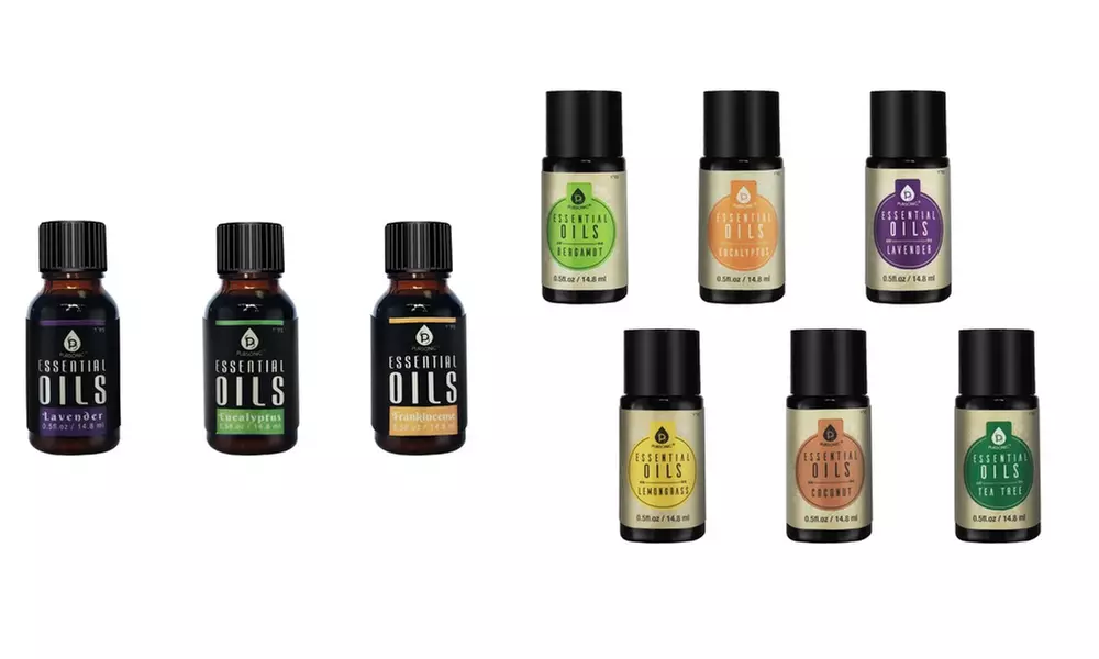 Pursonic Aromatherapy Essential Oils Bundle (3- or 6-Pack) - Second Medium