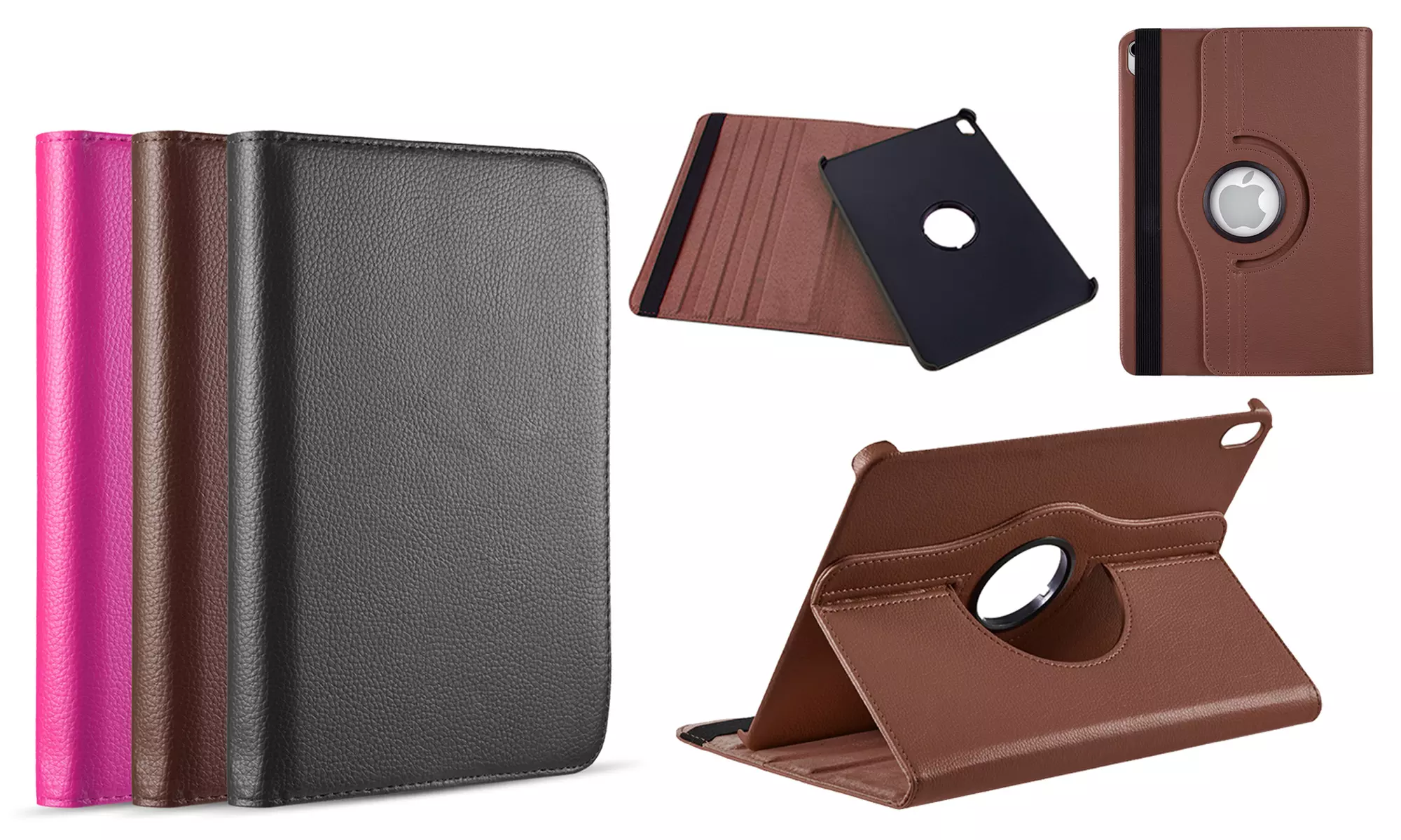 Rotatable Tablet Folio Flip Cover for iPad Pro 11" or 12.9" (2018) - Primary Image