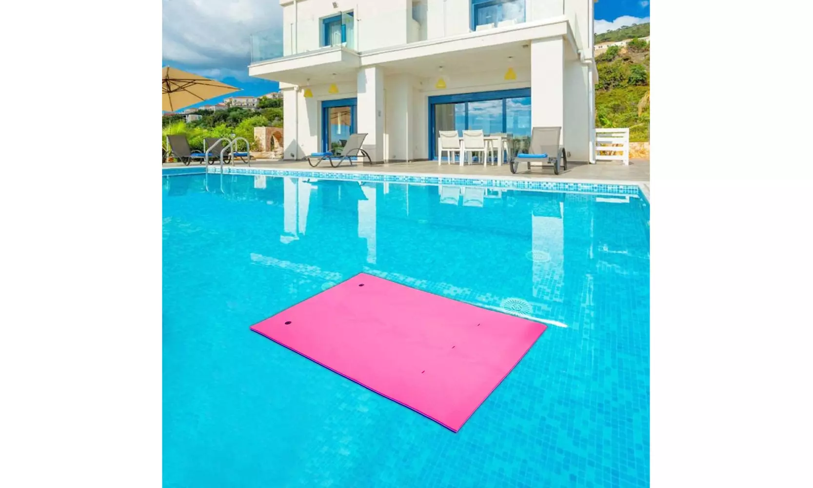 Water Mat Floating 18FT X 6 FT, Tear-Resistant XPE Foam - Primary Image