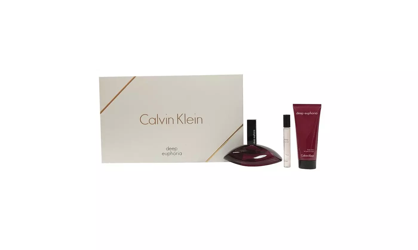 Calvin Klein Deep Euphoria 3 Piece Gift Set For Women - Primary Image