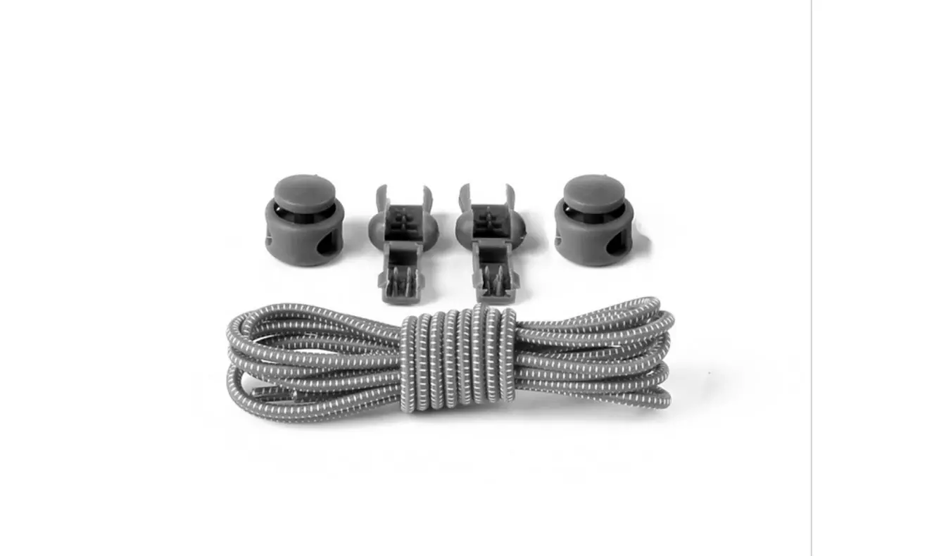 No Tie Elastic Shoelace Lock Laces Shoe Strings Fastening Locking Togg