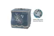 Zahari Home Capri: 4Pc Bath Set and Shower Curtain W/12 Shower Hooks & More! - Second Medium