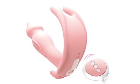 Panty Massagers Invisible Wearable Vibrator Wireless Remote Control Pink