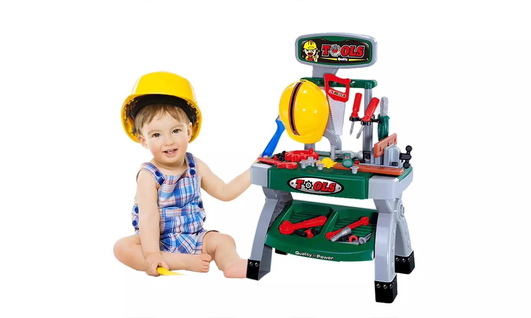  Children's Construction Toy Workbench DIY Disassembly Repair Kit Boy Toy - Primary Image