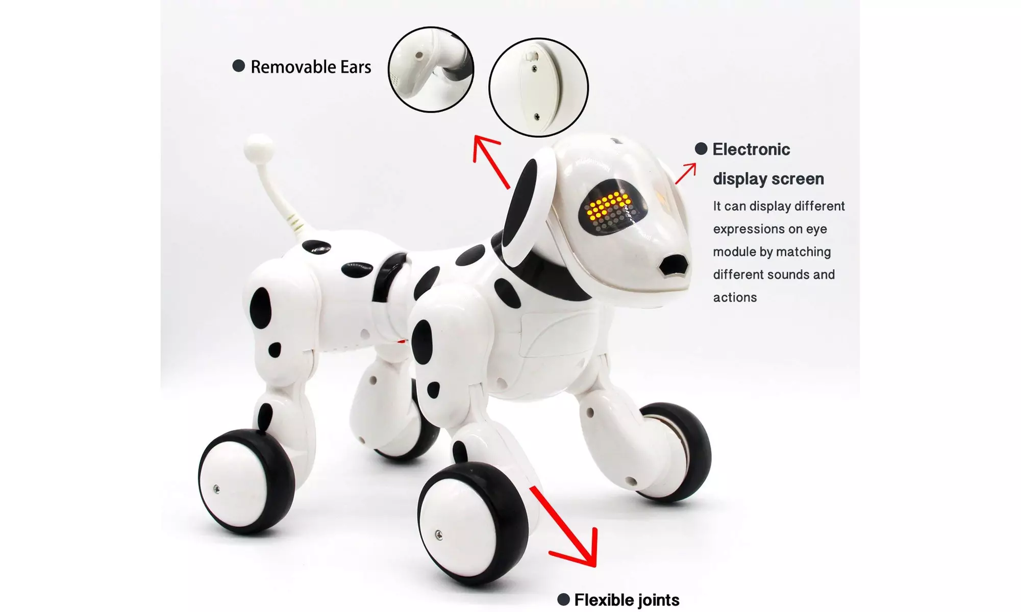 Hi-Tech Wireless Interactive Robot Puppy Robot Dog Remote Control Dogs - Second Medium