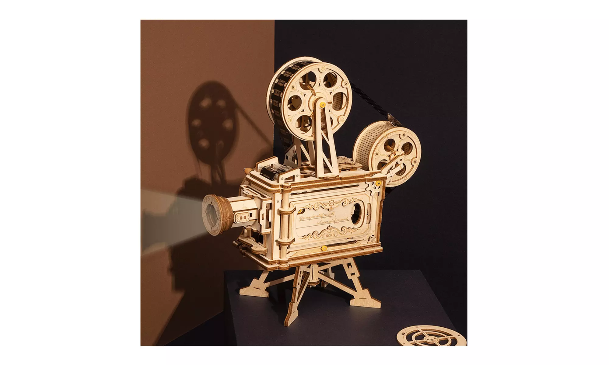 Robotime LK601 ROKR Mechanical Gears DIY Vitascope - Second Medium