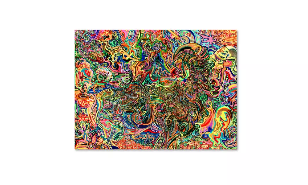Josh Byer 'Do Electric Sheep Dream Of Androids' Canvas Art - Primary Image