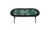 Foldable 8 Player Poker Table Casino Texas Holdem Folding Poker Play Table New