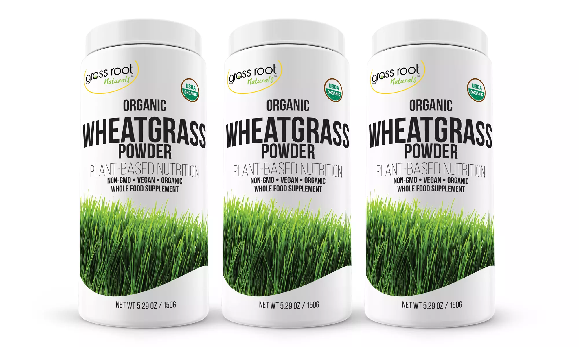 Grass Root Naturals Certified Organic Wheatgrass Powder - Primary Image