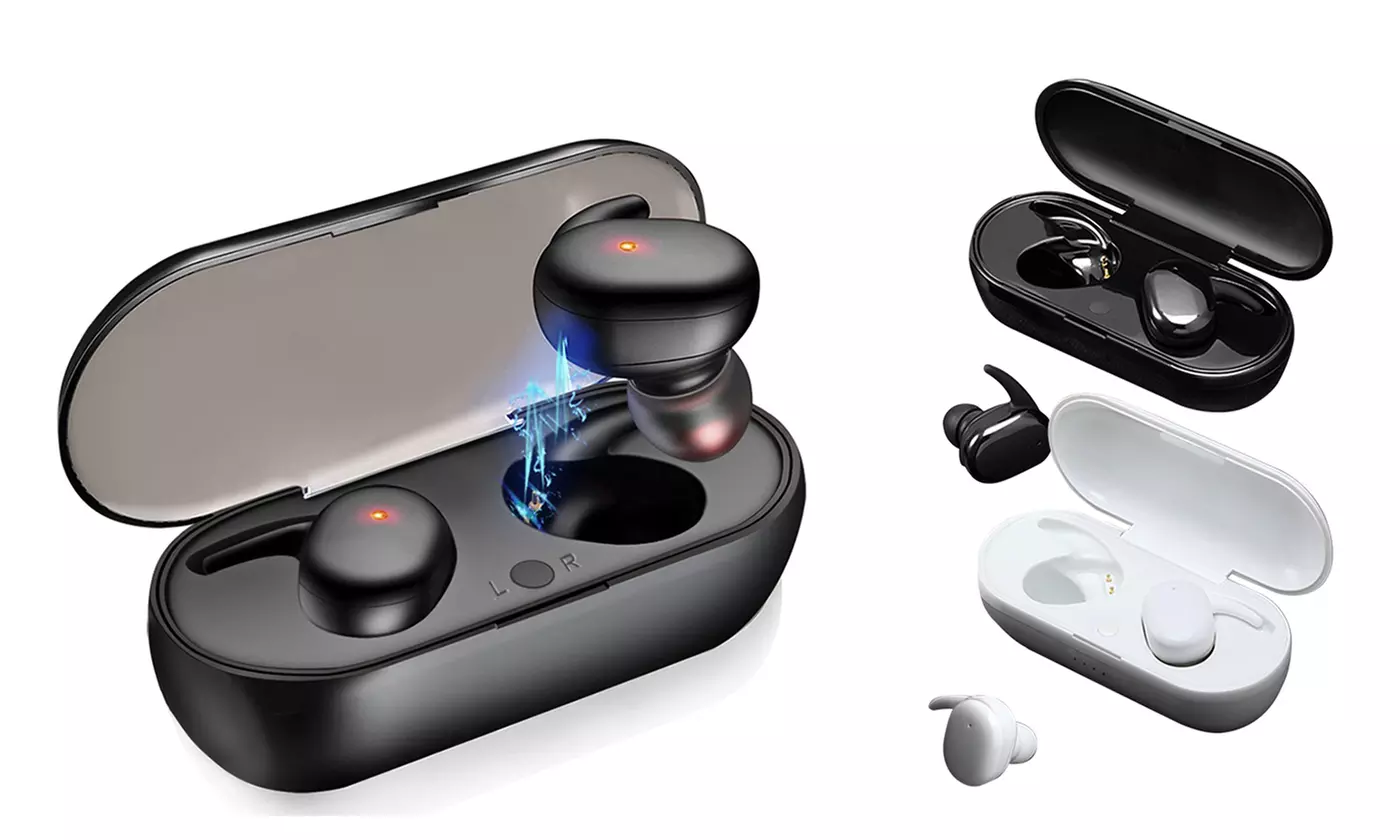 Bluetooth Earbuds 5.0 Headphones Wireless Earbuds in-Ear Headphones Hi-Fi Stereo - Primary Image