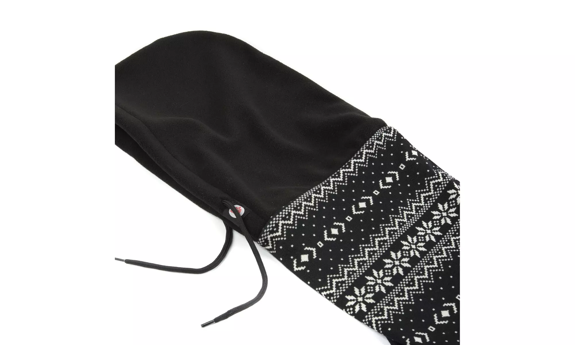 AHQ Extra Warm Face Cover Hood Mask Balaclava Fleece Hat Neck Warmer Black - Second Medium