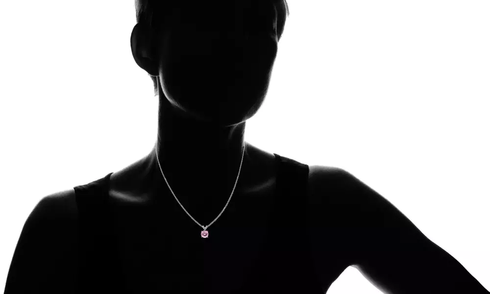 Sterling Silver Round-cut Gemstone Birthstone Necklaces With a Gift Box