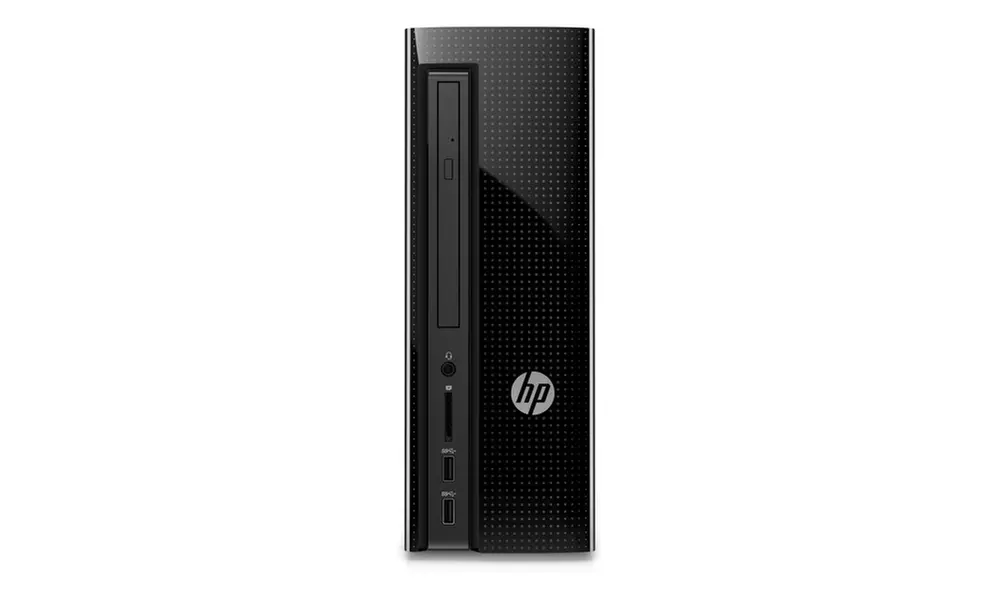 HP Slimline Desktop Computer with 3.2GHz AMD A9 Processor, 8GB RAM, and 2TB HDD (Manufacturer Refurbished) - Primary Image