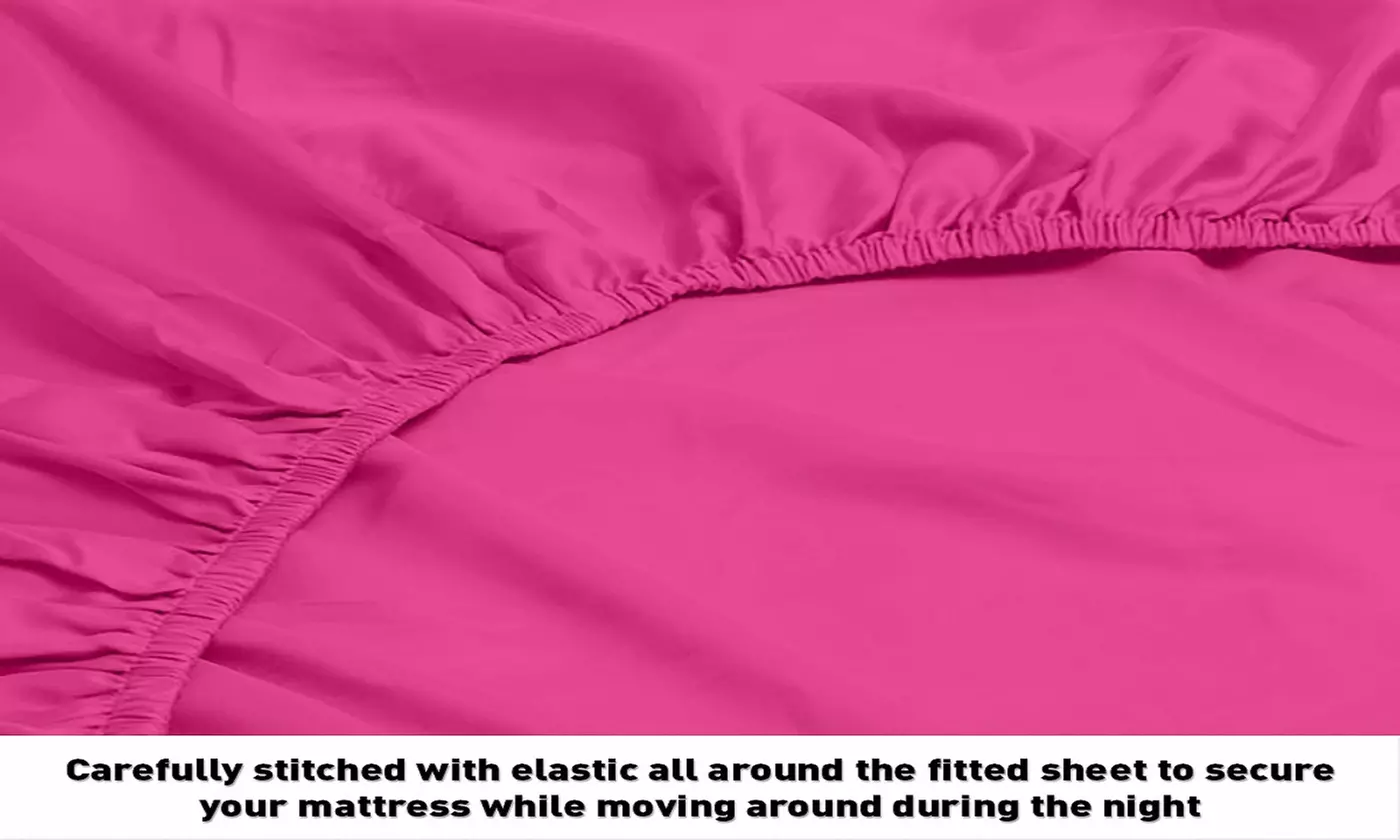 Home Sweet Home Extra Soft Deep Pocket Embroidered Sheet Set