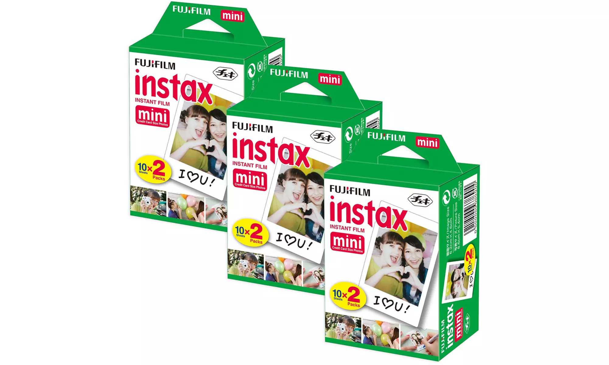 Fujifilm Instax Mini Film Pack (20-, 60-, or 100-Count) - Second Medium
