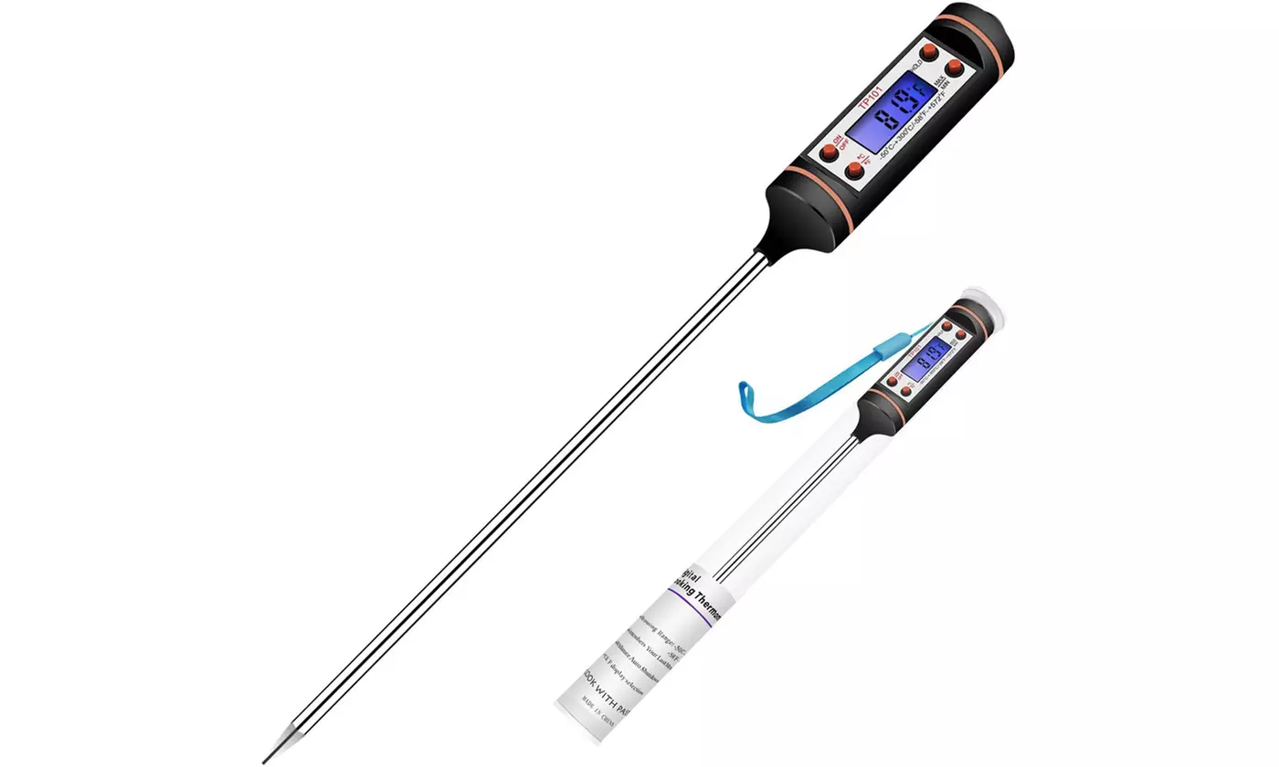 Digital Meat Thermometer Kitchen Food BBQ Grill Smoker Thermometer